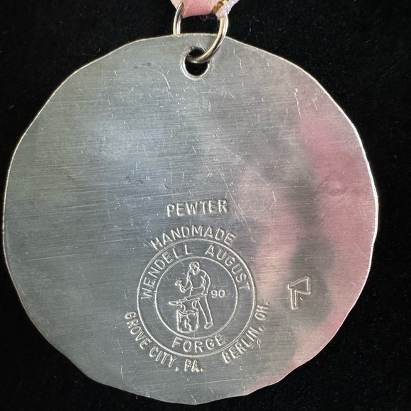 Wendel August Forge Pewter 2” Butterfly Pendant - Picture 4 of 7